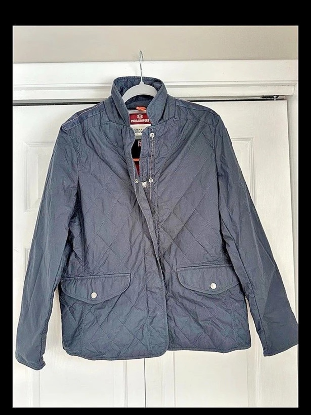 Parajumpers Oregon Quilted Jacket Navy XXL